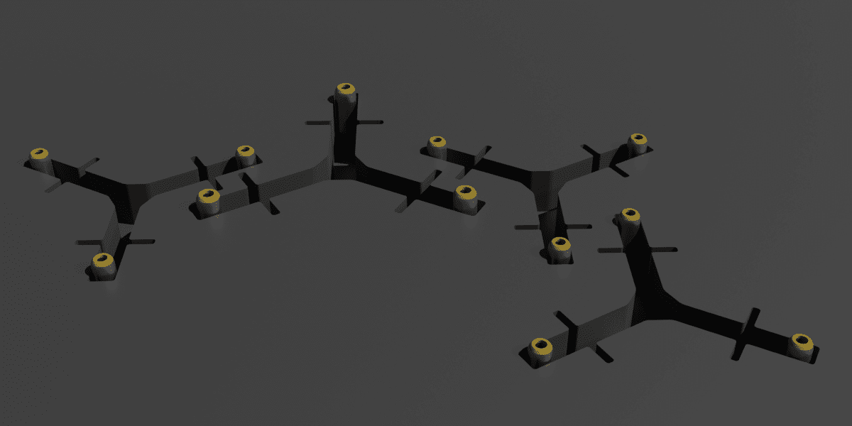 Early 3D mesh insert 1