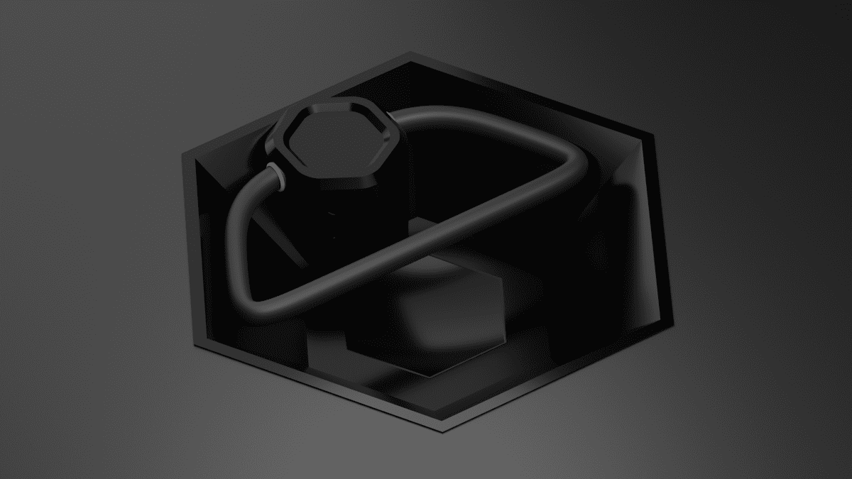 Early 3D mesh insert 2